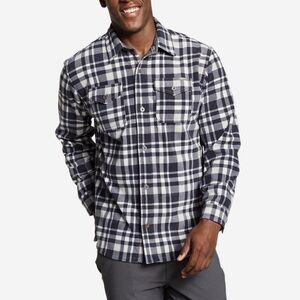 Eddie Bauer Chutes Microfleece Long Sleeve Winter Shirt NWT